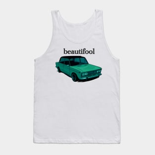 Revive Retro Style: Drive, Reminisce, and Make a Statement with our Vintage Car-Themed T-Shirts! Tank Top